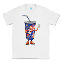 White 4th of july coca Classic Tee - BarkalooDesign