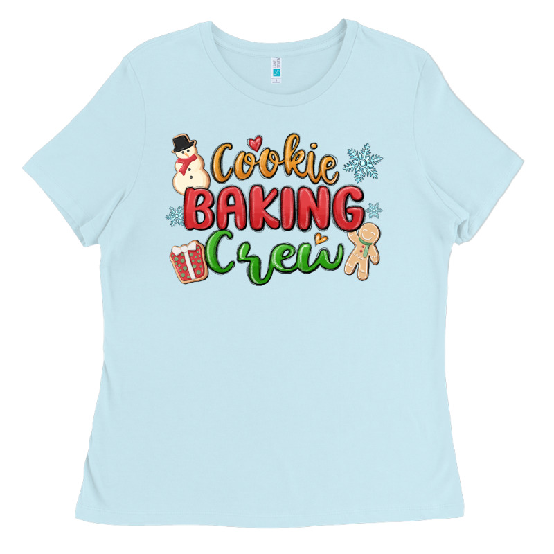 Cookie Baking Crew Ladies Tee by MaliasSmallBusiness | Teevron