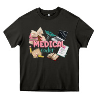 Asphalt medical codler Heavy Core Tee - MaliasSmallBusiness