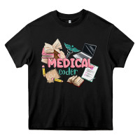 Black medical codler Heavy Core Tee - MaliasSmallBusiness