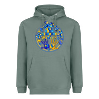 Sage World Down Syndrome Day Heavyweight Hoodie - CowhideDigitalArt