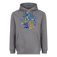 Storm World Down Syndrome Day Heavyweight Hoodie - CowhideDigitalArt