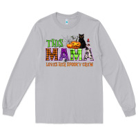 Moon Dust This mama loves her spooky crew Long Sleeve Tee - NancyCooperArtShop