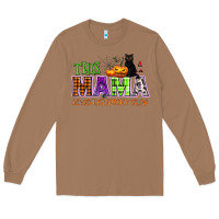 Toasted Coconut This mama loves her spooky crew Long Sleeve Tee - NancyCooperArtShop