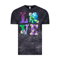 Cloud Black easter love egg Vintage Tee - RanaPortraitStore