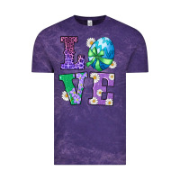 Cloud Purple easter love egg Vintage Tee - RanaPortraitStore