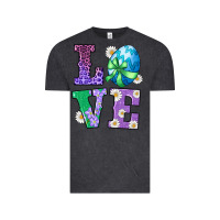 Vintage Black easter love egg Vintage Tee - RanaPortraitStore