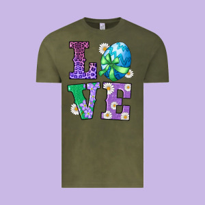Easter Love Egg Vintage Tee Designed By Ranaportraitstore