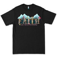 Black faith can move mountains cross Premium Tee - NancyCooperArtShop