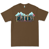 Cacao faith can move mountains cross Premium Tee - NancyCooperArtShop