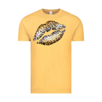 Vintage Mustard Cheetah Lips Vintage Tee - Bettercallsaul