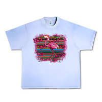 Grape Ice Flamingo Christmas Urban Heavy Tee - Bettercallsaul