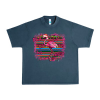 Midnight Navy Flamingo Christmas Urban Heavy Tee - Bettercallsaul