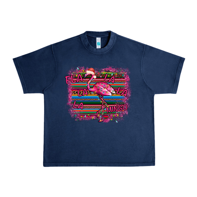 Flamingo Christmas Urban Heavy Tee by Bettercallsaul | Teevron