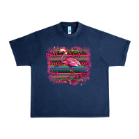 Navy Flamingo Christmas Urban Heavy Tee - Bettercallsaul