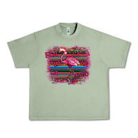 Oil Green Flamingo Christmas Urban Heavy Tee - Bettercallsaul