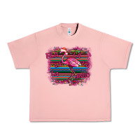 Salmon Flamingo Christmas Urban Heavy Tee - Bettercallsaul