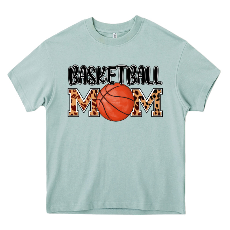 Basketball Mom Heavy Core Tee by AdoDesignShop | Teevron