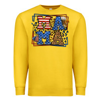 Lemon Army Veteran mama leopard frame 4th of July Premium Sweatshirt - LillyAllenDesigns