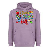 Lavender i teach au some kids Heavyweight Hoodie - LillyAllenDesigns