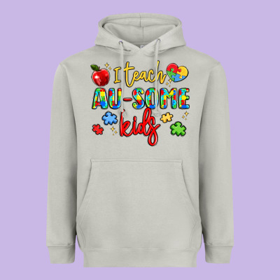 I Teach Au Some Kids Heavyweight Hoodie Designed By Lillyallendesigns