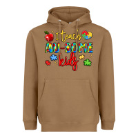 Toasted Coconut i teach au some kids Heavyweight Hoodie - LillyAllenDesigns