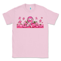 Bubblegum Pink breast cancer american football Classic Tee - Jasminsmagicworld