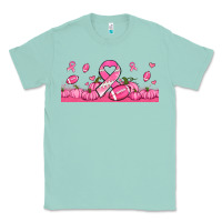 Seafoam breast cancer american football Classic Tee - Jasminsmagicworld
