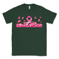 Sports Green breast cancer american football Classic Tee - Jasminsmagicworld