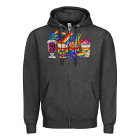 Charcoal Heather lgbt coffee cups Zipper Hoodie - FaDigitalArtStudio