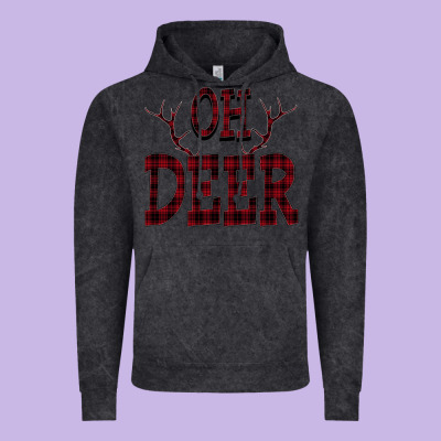 Oh Deer Vintage Hoodie Designed By Bettercallsaul