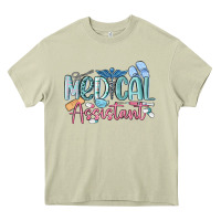 Mossy medical assistant nurse Heavy Core Tee - MaliasSmallBusiness