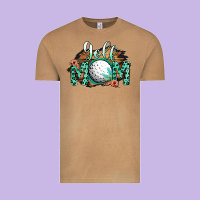 Golf Mom Vintage Tee Designed By Bettercallsaul