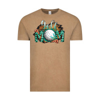 Vintage Coffee Golf Mom Vintage Tee - Bettercallsaul