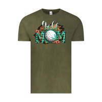 Vintage Olive Golf Mom Vintage Tee - Bettercallsaul