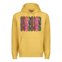 Antique Gold mardi gras brushstrokes Premium Hoodie - RanaPortraitStore