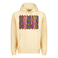 Pina Colada mardi gras brushstrokes Premium Hoodie - RanaPortraitStore