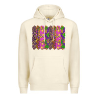 Sandshell mardi gras brushstrokes Premium Hoodie - RanaPortraitStore