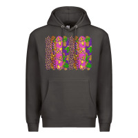 Smoke mardi gras brushstrokes Premium Hoodie - RanaPortraitStore