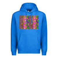 True Royal mardi gras brushstrokes Premium Hoodie - RanaPortraitStore
