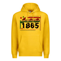 Lemon Juneteenth 1865 Premium Hoodie - FaDigitalArtStudio