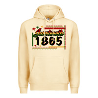 Pina Colada Juneteenth 1865 Premium Hoodie - FaDigitalArtStudio