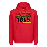 Red Juneteenth 1865 Premium Hoodie - FaDigitalArtStudio