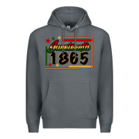 Rock Juneteenth 1865 Premium Hoodie - FaDigitalArtStudio