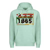 Seafoam Juneteenth 1865 Premium Hoodie - FaDigitalArtStudio