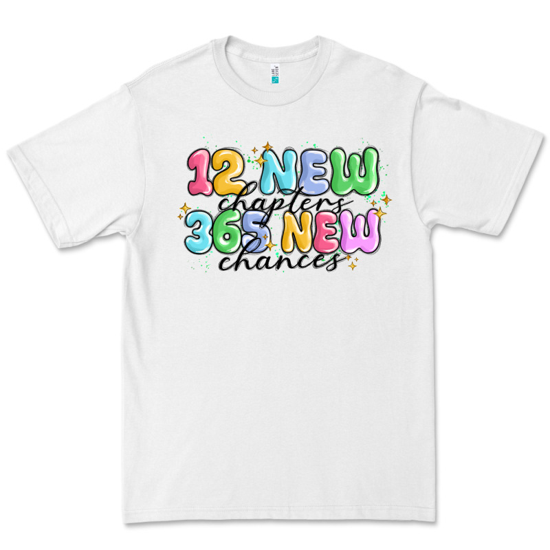 12 New Chapter 365 New Chances Premium Tee by MaliasSmallBusiness | Teevron