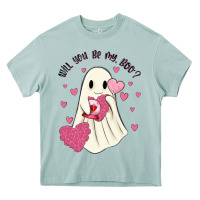 Arona will you be my boo Heavy Core Tee - MaliasSmallBusiness