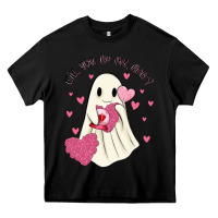 Black will you be my boo Heavy Core Tee - MaliasSmallBusiness