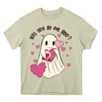 Mossy will you be my boo Heavy Core Tee - MaliasSmallBusiness