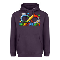 Plum neurodiversity Heavyweight Hoodie - LillyAllenDesigns